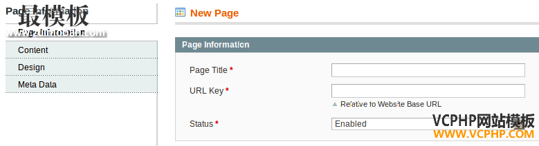 add cms page to magento store 2