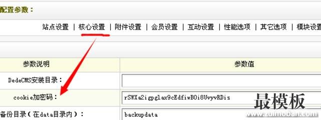 DedeCMS系统配置参数功能和运行分析