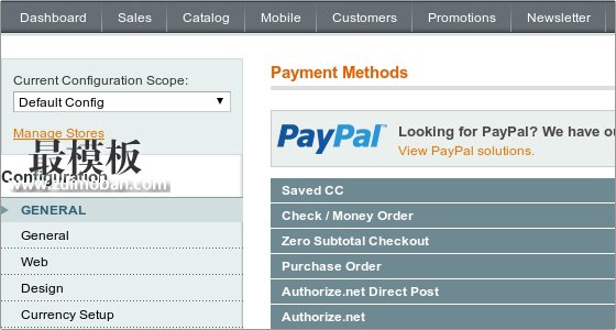 magento Payment Methods