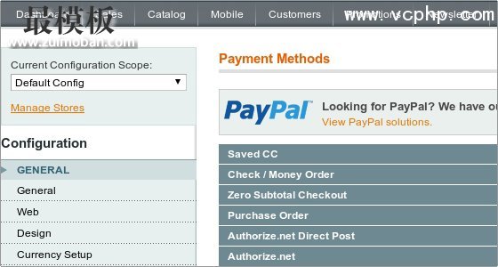 payment methods