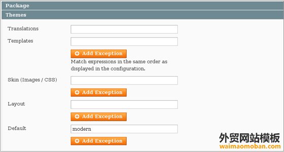 how to change magento theme 3