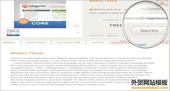 how to change magento theme 1