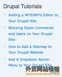 Drupal Aggregator Module