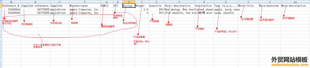 Prestashop的批量数据导入图文教程