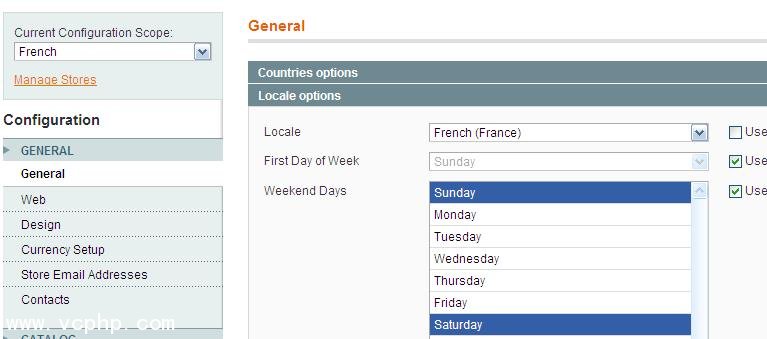 Magento multiple language website
