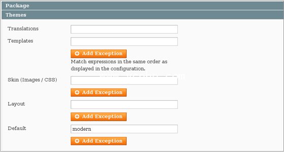 how to change magento theme 3