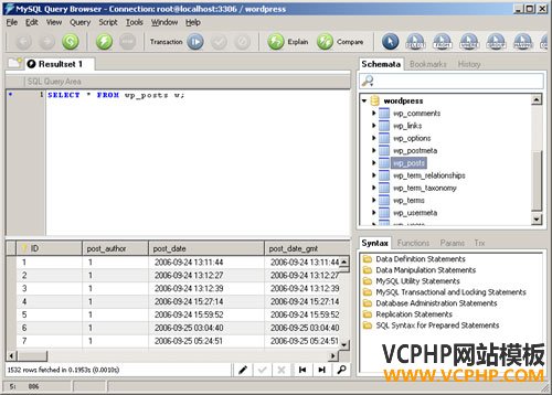 MySQL GUI Tools