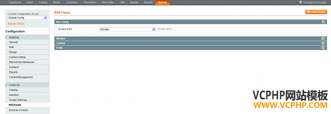 remove magento footer links 5