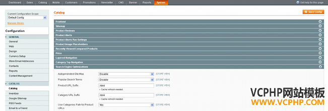 remove magento footer links 3