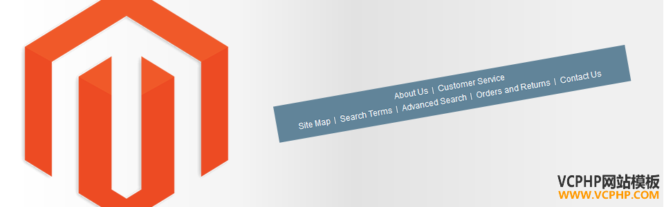 magento footer links