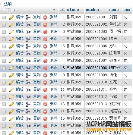 excel导入MySql中的数据